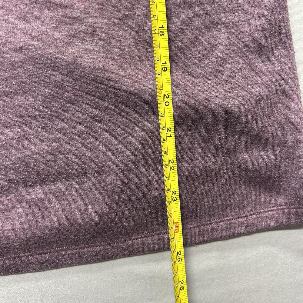 St John Bay Active Size Large Purple V-neck Sweater - Picture 5 of 6
